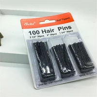 100 pcsset women lady hair waved u shaped bobby pin metal barrettes professional salon hair clips and pins hair styling tools