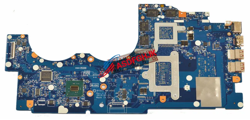 Оригинальный Для Lenovo Y700 15ISK материнской платы ноутбука 4 Гб с i7 6700HQ 2 6 ГГц BY511 NM A541