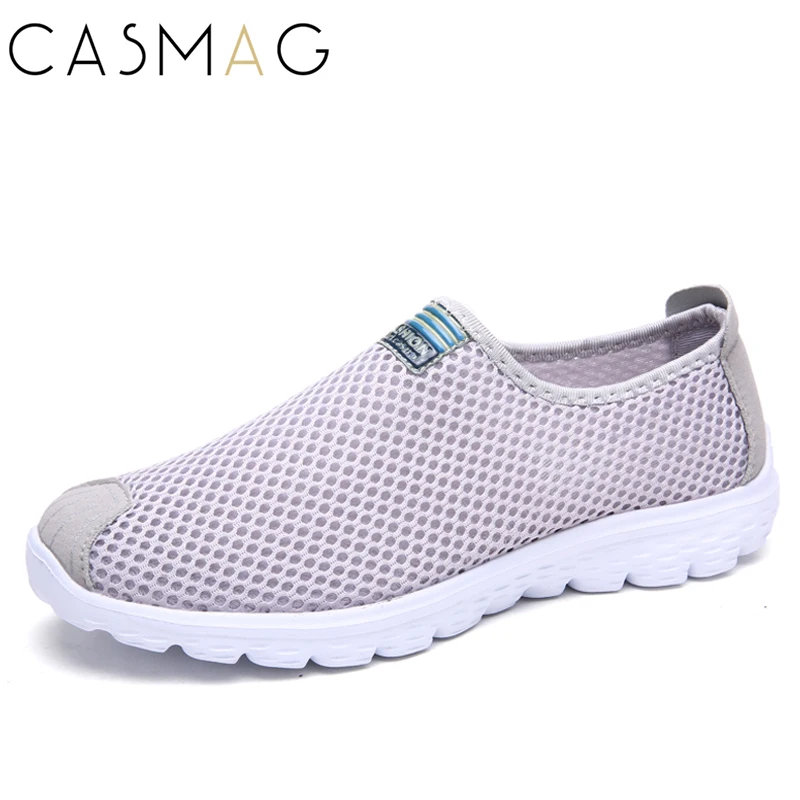 Casmag Для женщин мужчин Кроссовки женский Slip на спортивные Обувь летняя уличная