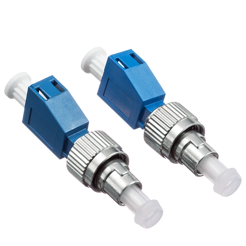 5 шт./лот FTTH LC/UPC Female to FC/UPC Male SM FC LC Гибридный волоконный адаптер 9/125 волоконно