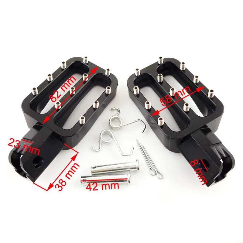 Подножки XLSION для питбайка подножки XR50 CRF50 Piranha IMR Pitster YCF кроссовый питбайк|foot pegs|pit