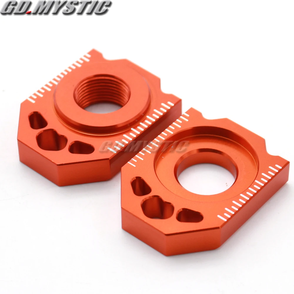 CNC сзади цепь Настройщик ось блока для KTM SX SX-F XC XC-F EXC EXC-F XC-W XCF-W 85 125 150 300 350 450 530 SX85 EXC250 EXC300