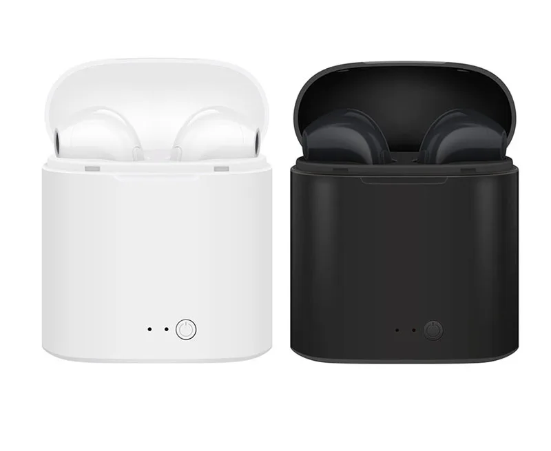 Новинка i7S TWS Bluetooth наушники стерео бас беспроводная гарнитура с микрофоном
