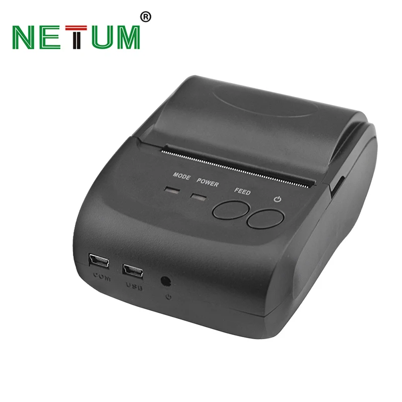 NT-5802DD портативный Bluetooth термопринтер Мини 58 мм bluetooth android и ios pos принтер Мобильный