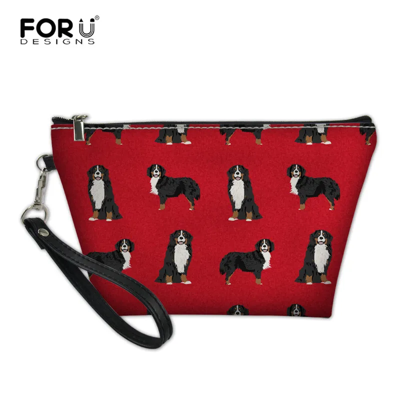 FORUDESIGNS/Новинка азавак Собака печати Для женщин косметичка дорожная сумки