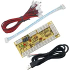 SJ @ JX аркадный USB кодировщик HAPP SANWA кодировщик для ПК MAME Ретро пирог Нулевая задержка джойстик кнопка