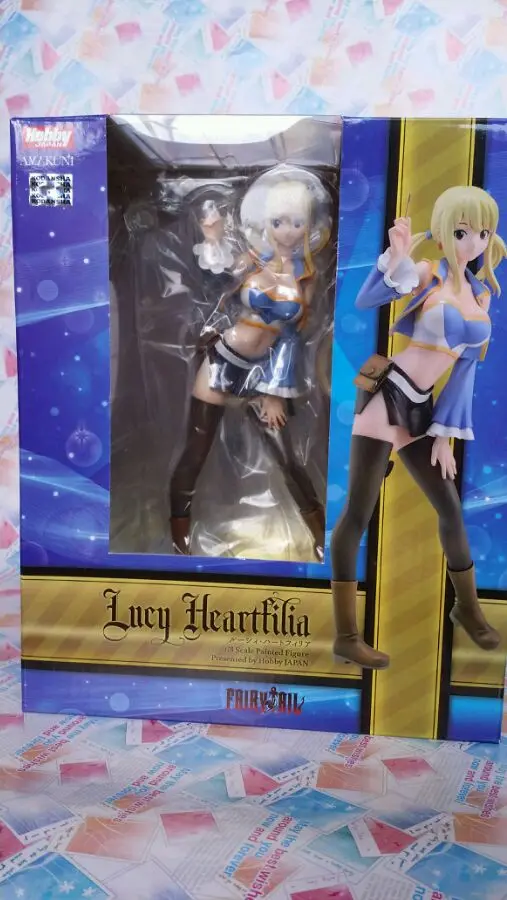 Аниме Сказочный хвост Lucy Heartfilia 1/8 Масштаб Окрашенные сексуальный купальник ПВХ