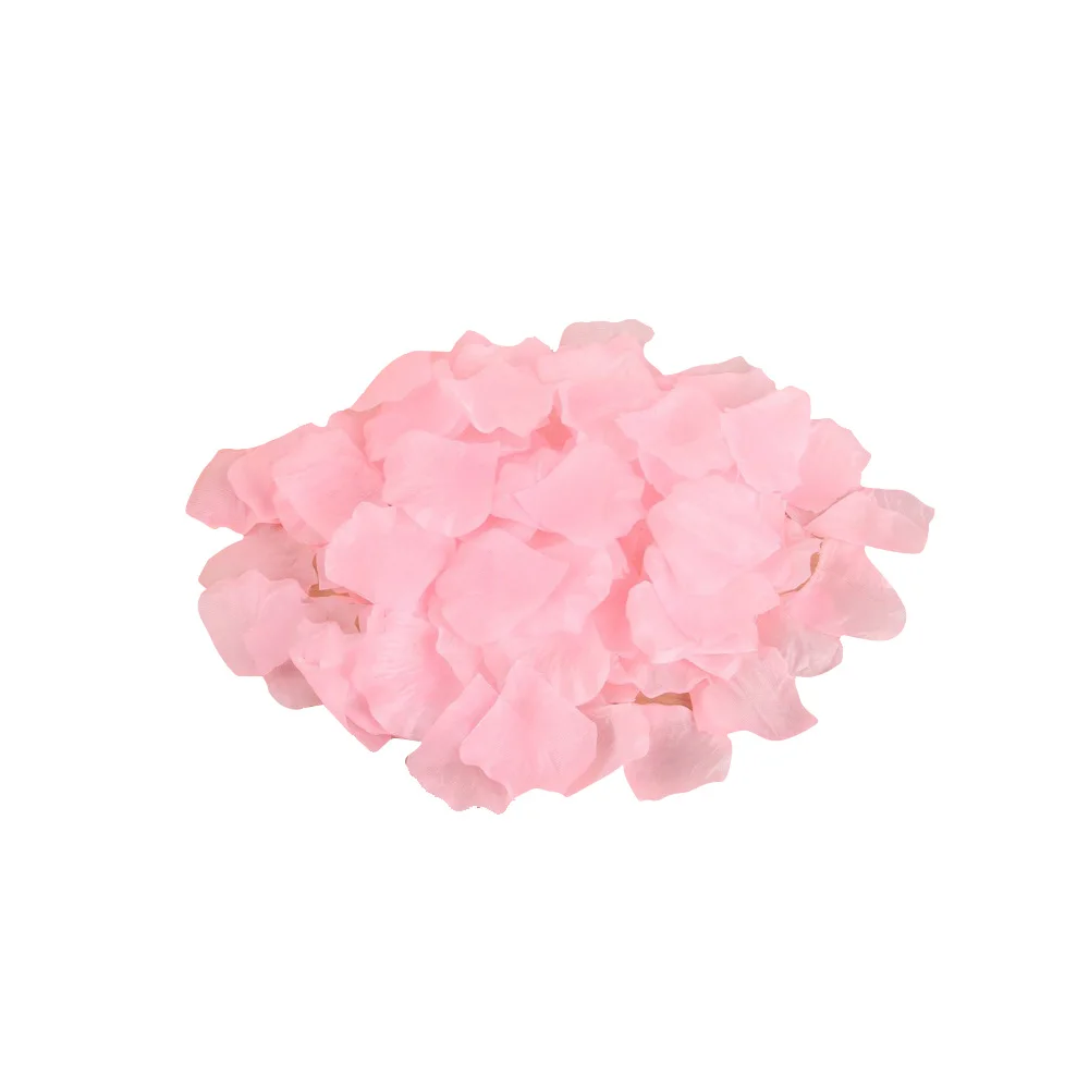 Pink 1000pcs 1000 шт, искусственные лепестки цветов, шелковые лепестки роз, искусственные цветочные лепестки для Свадьбы вечерние украшения - Цвет: Pink 1000pcs