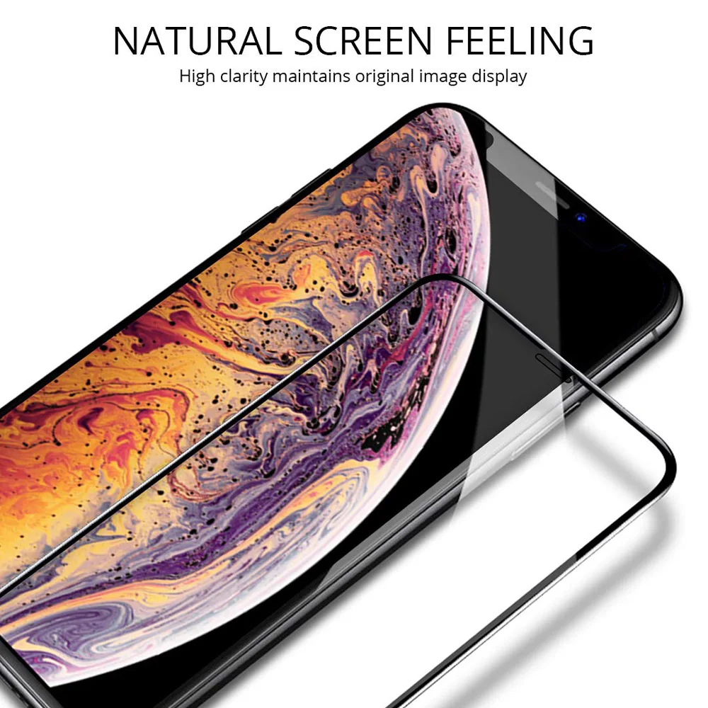 Foaber лучшая для телефона 11 Pro X Xs Max Xr полная закаленная Защитная стеклянная пленка