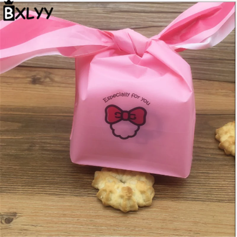 BXLYY распродажа 2019 новый мешок для печенья с розовыми кроличьими ушками свадебный