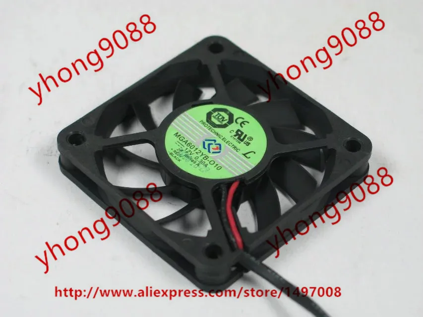 Волшебная MGA6012YB O10 DC 12V 0.30A 60x60x10 мм Сервер охлаждающий вентилятор охлаждения|cooling