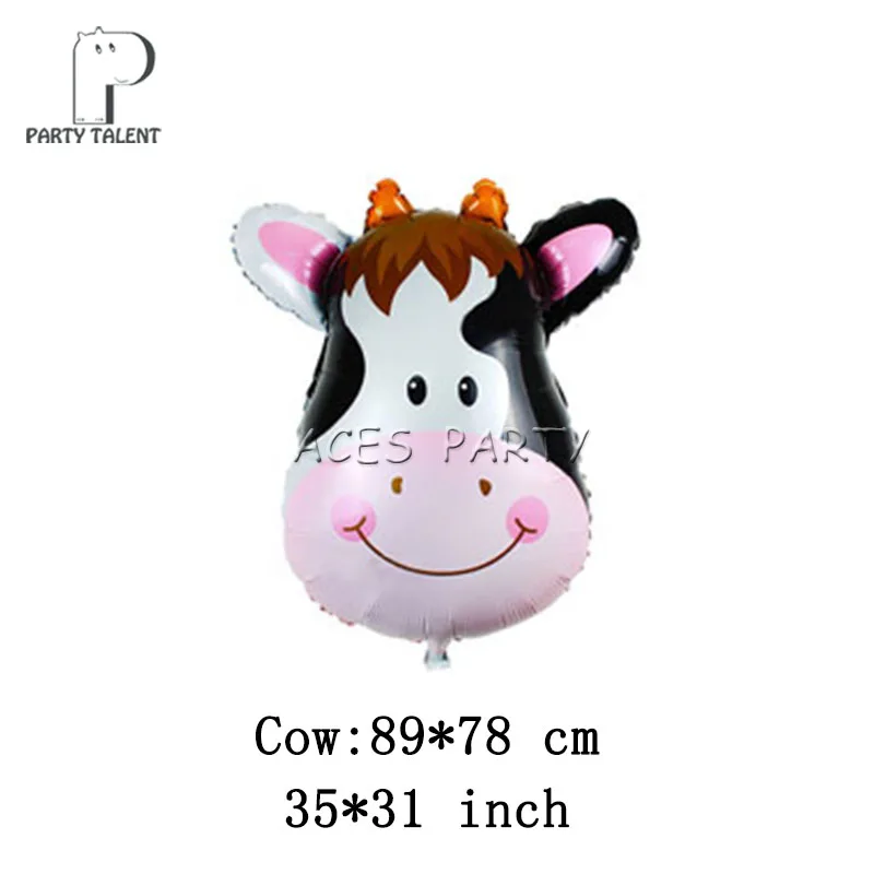 Товары вечерние 1 шт. большой размер ферма животные зоопарк милая корова