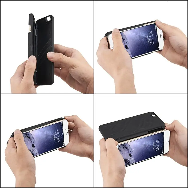 Makeup Mirror Case For Samsung S7 Edge Wallet Card Slot Flip Phone Cover 5.5''/ 5.1'' | Мобильные телефоны и