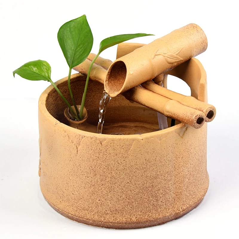 Керамический фонтан фэн шуй 110 В|gift gifts|gift birthdaygift vase |