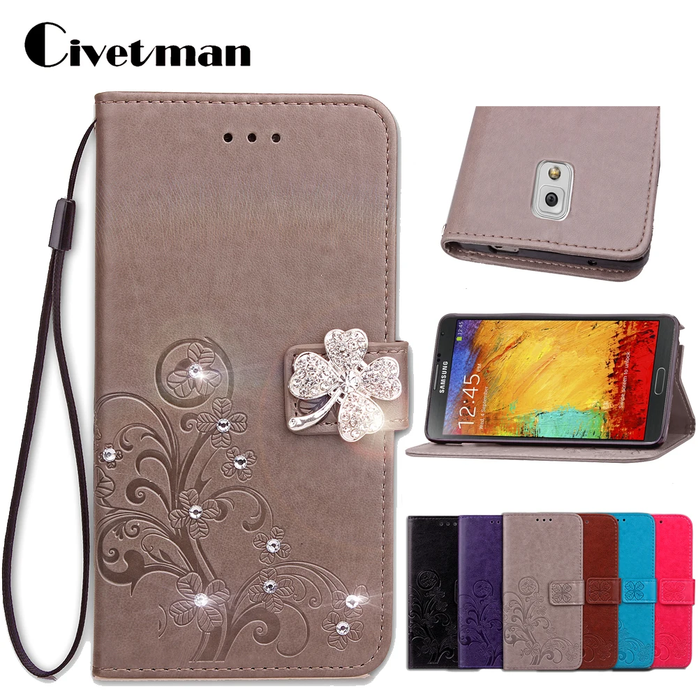 Чехол для телефона Samsung Galaxy Note 3 Note3 SM N9000 N9005 5 7 дюйма флип чехол из искусственной