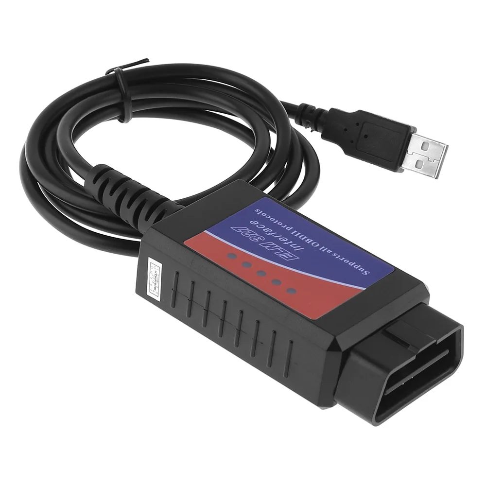Подходит для ELM327 V1.5 obd2 USB Сканер automotivo автомобильный диагностический инструмент OBD 2 escaner automotriz vag com считыватель кодов ошибок