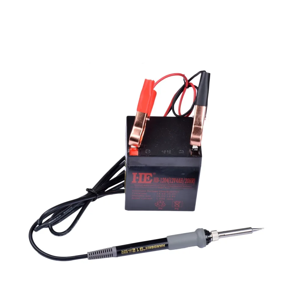 Ebakey паяльник DC12V / 35 Вт автомобильный аккумулятор Электрический низкого