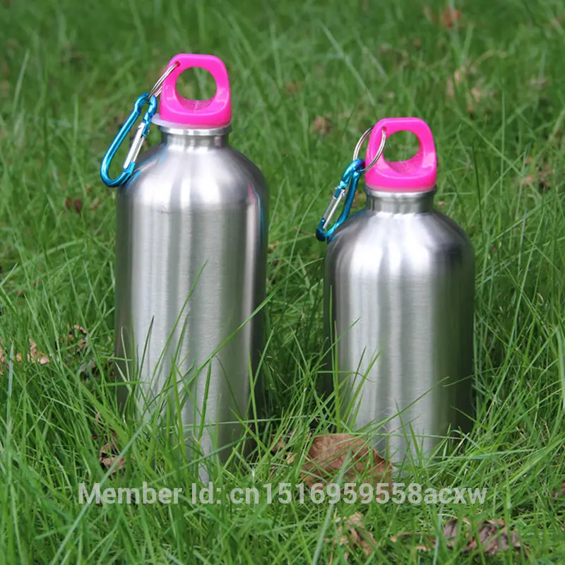 Спорт на открытом воздухе Из Нержавеющей Стали Бутылки с Водой 800 мл 500 Ботелья