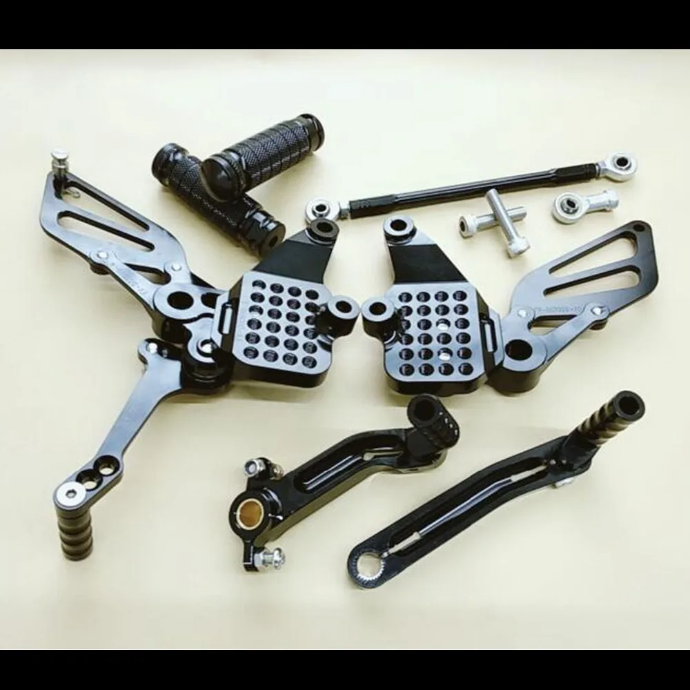 For Ducati 999 949 749 748 916 996 998 CNC Adjustable Rearsets Rear Set Motorcycle Footrest Moto Pedal 8 Color Foot Pegs
