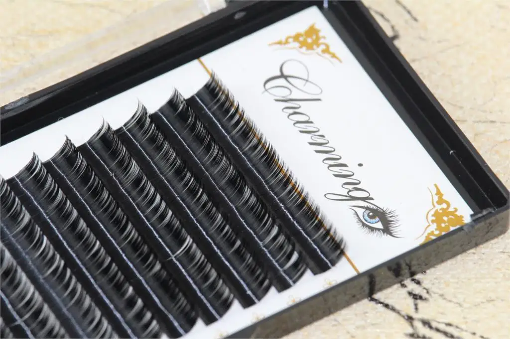 Очаровательные норковые ресницы B C D Curl индивидуальное наращивание ресниц