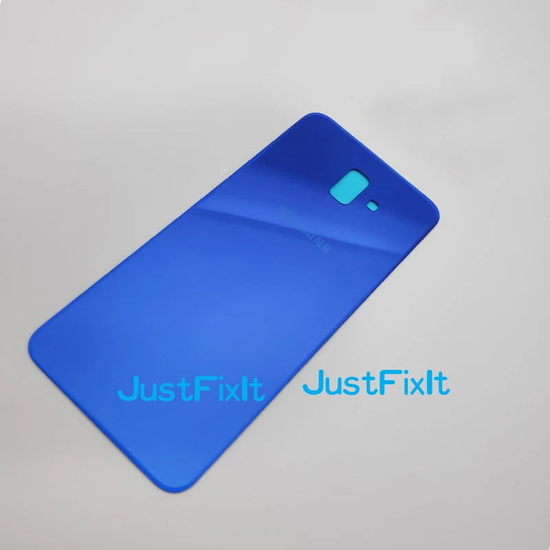Для SAMSUNG Galaxy J6 Plus J610 + 2018 J610F SM J610FN J610FN/DS Задняя крышка батареи Дверь стеклянная
