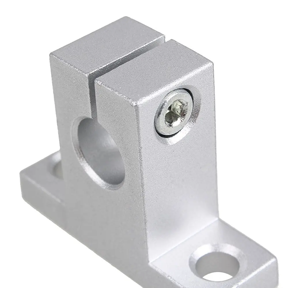 OD10mm 400 мм Длина Серебряный вал оптическая ось горизонтальная с ЧПУ линейная