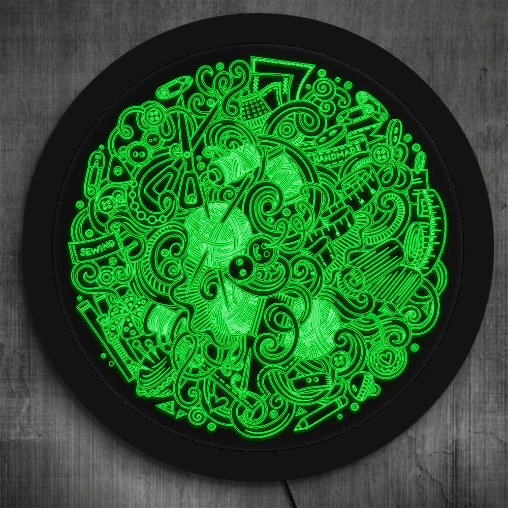 Светодиодная акриловая доска для шитья портного магазина открытая светодиодная