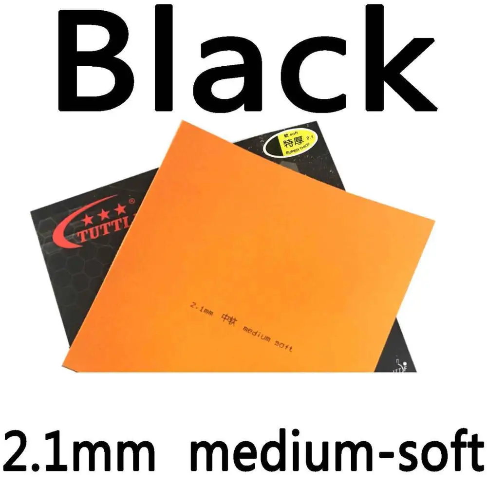 CHM Blk2.1med-soft ITTF Tuttle Black Energy 888 немецкая губка для торта 40+ резина для настольного тенниса, резина для пинг-понга - Цвет: CHM Blk2.1med-soft