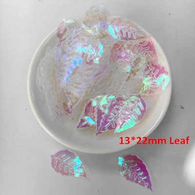 AB прозрачные цветные блестки ПВХ свободные пайетки шитье Свадебное Ремесло