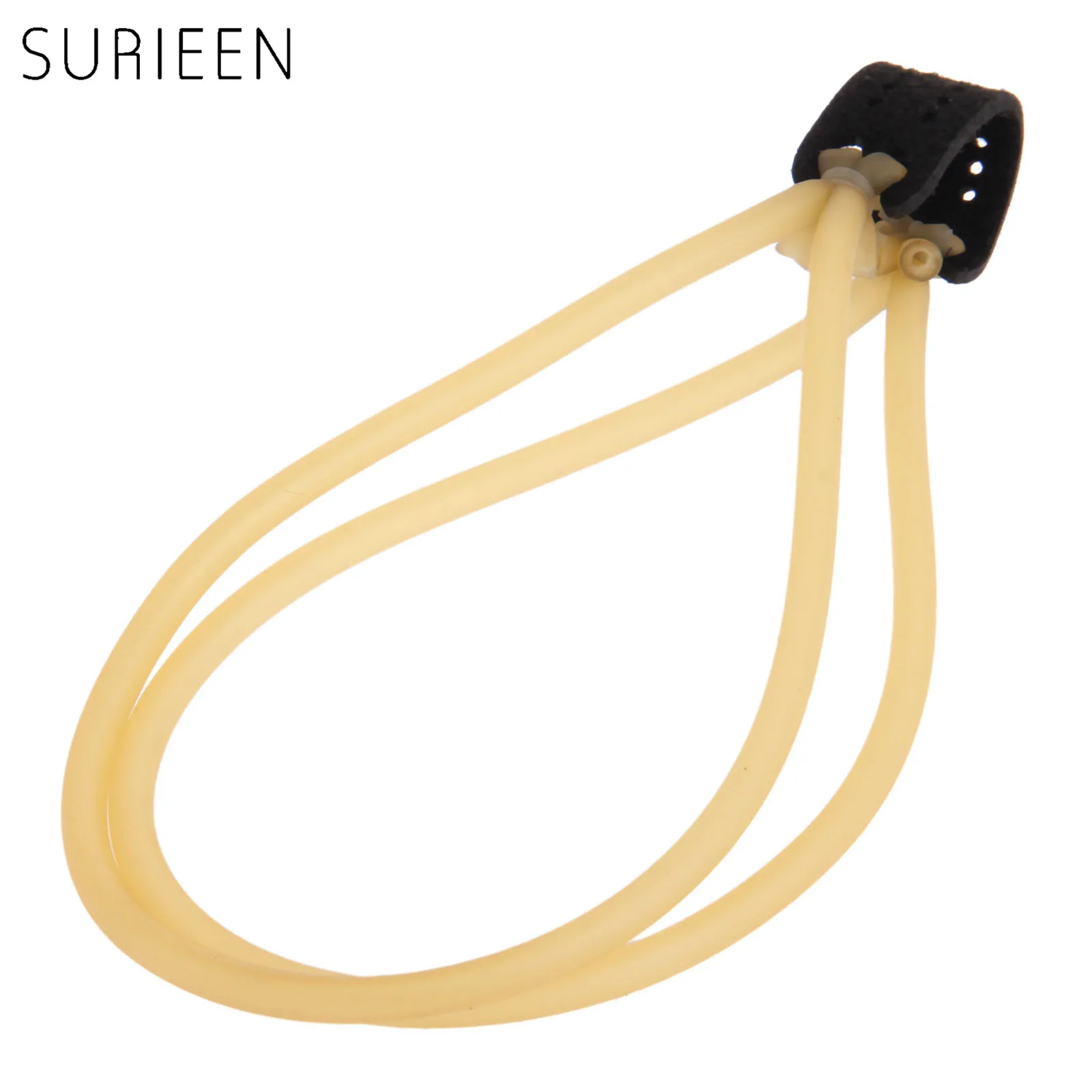 SURIEEN 4 полосы круглый резинкой мощная Elastica банджи резинок Замена для Рогатка
