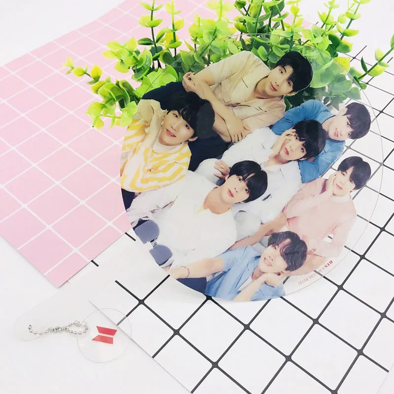 Новый Kpop Bangtan Boys BTS LOVE YOURSELF ответ официальный же полупрозрачные прозрачные