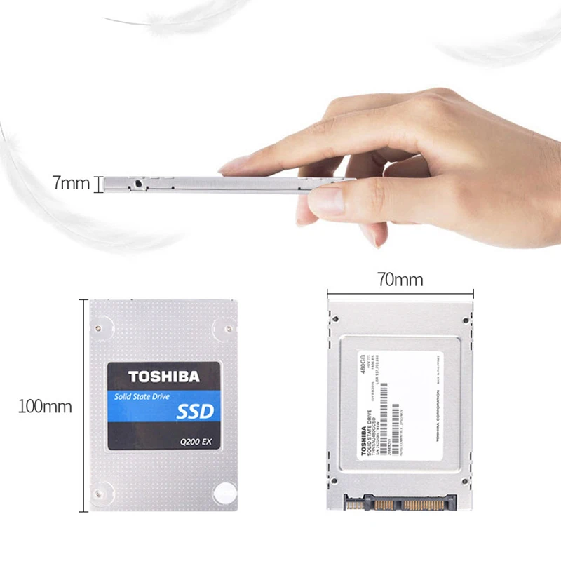 Оригинальный встроенный твердотельный накопитель TOSHIBA Q200EX 240G MLC жесткий диск 2 5