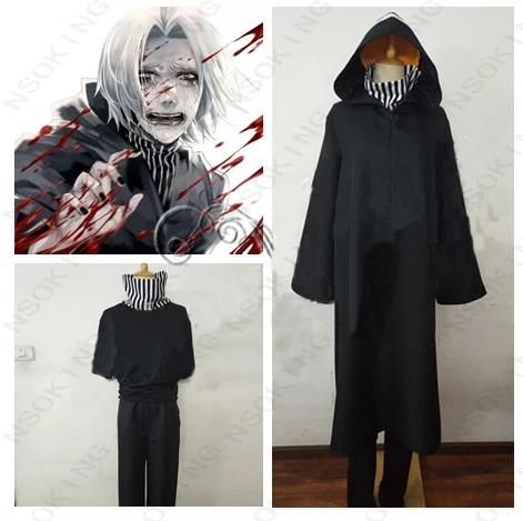 Аниме Tokyo Ghoul:re Takizawa Seido Косплей Костюм Ghoul|Костюмы аниме| |