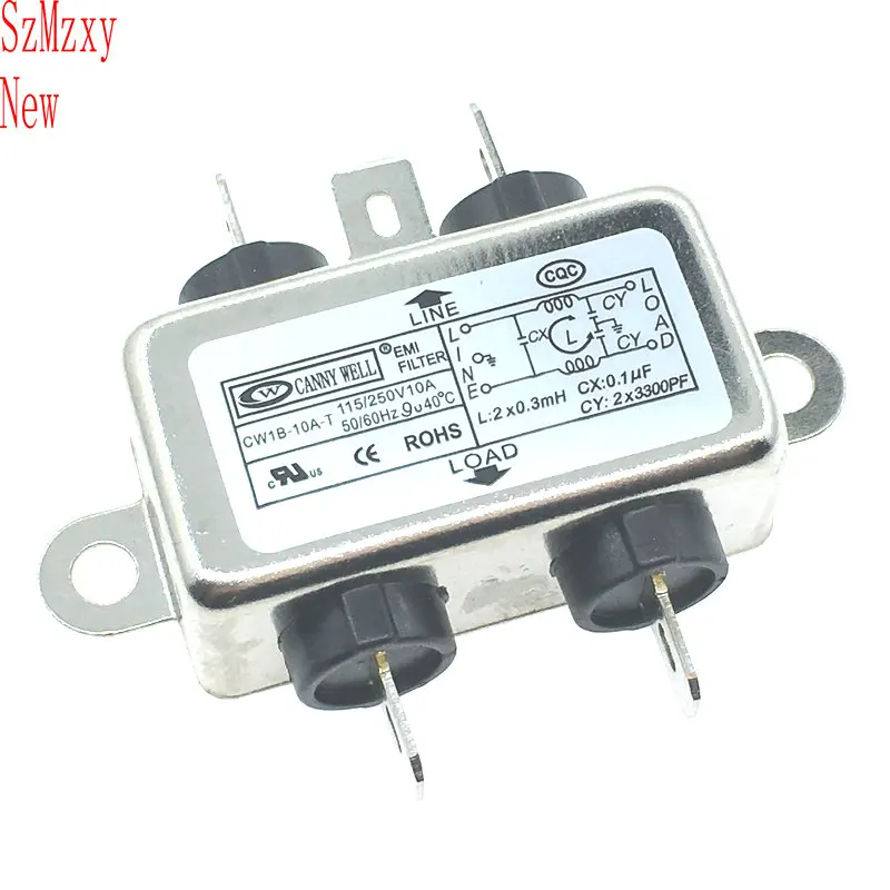 

10PCS CW1B-10A-T 10A 115V 250V CW1B