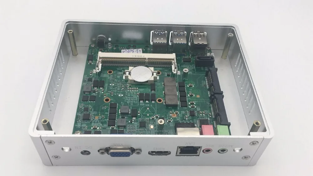 Самый дешевый Intel Core i3 6100U i3 5005U Мини ПК Windows 10 HTPC minipc HDMI VGA DDR4 2GHz 520/5500 графика 4K Barebone компьютер