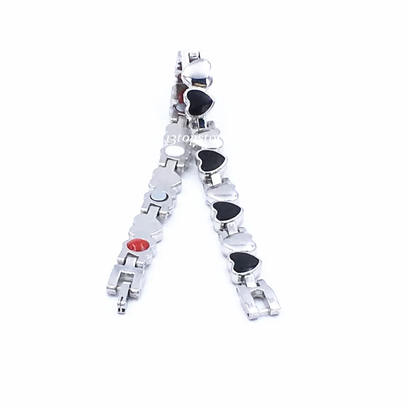 Браслет мужской из титана и магнитной терапии браслет с отрицательными ионами