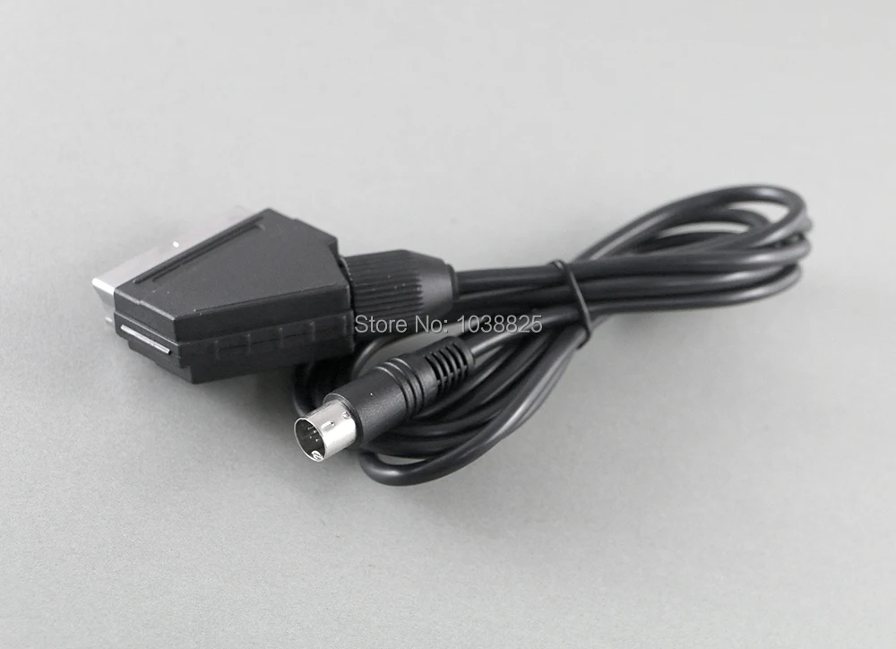 10 шт./лот RGB SCART кабель для SEGA GENESIS 2 MEGA DRIVE MEGADRIVE (1 8 м) NTSC|Запасные части| |
