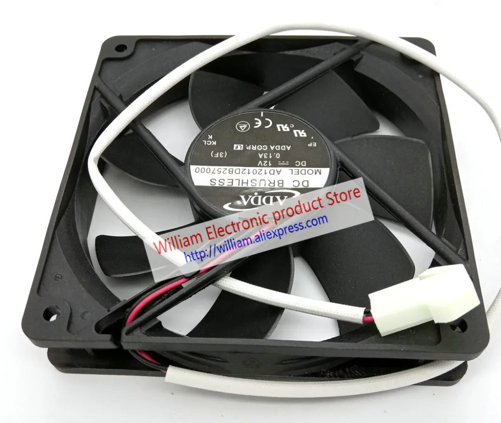 Новый оригинальный охлаждающий вентилятор ADDA AD12012DB257000 DC 12 В 120 A 120*25 мм см для