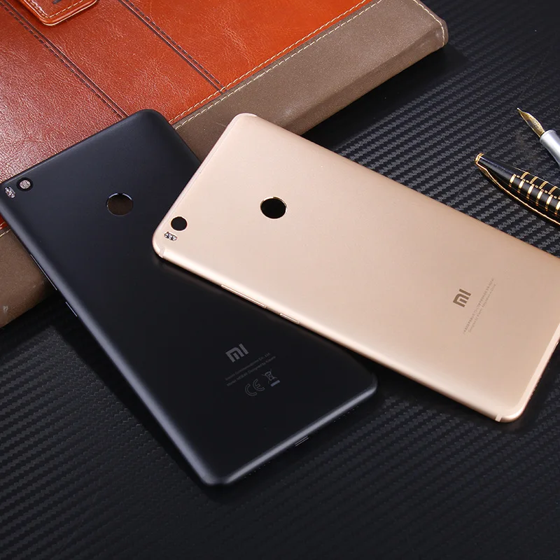 Original Xiaomi Mi MAX 2 Battery Back Cover Rear Housing Metal Door for MAX2 Camera Glass Lens Repair Spare Parts |