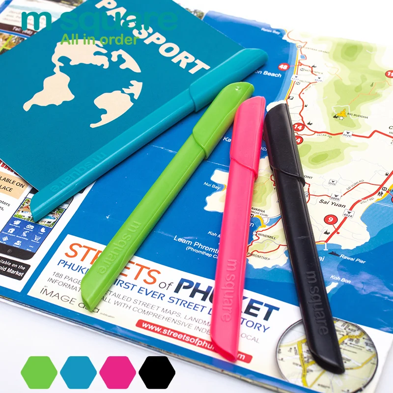 М квадратный дорожный аксессуар для шариковой ручки 4 шт набор|travel accessories|accessories