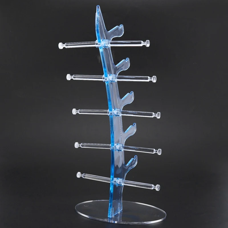 Модные пластиковые 5 пар солнцезащитных очков счетчик стойки дисплей стенд