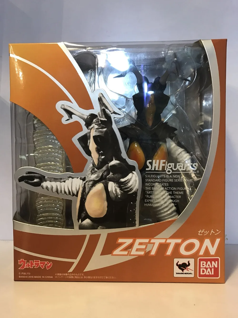 PrettyAngel-Подлинная фигурка Bandai Tamashii Nation S.H. Фигурка Ultraman Zetton | Игрушки и хобби