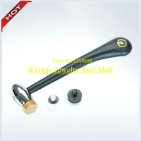 free shipping ufo hammer goldsmith tools jewelry tools head dia 22 mm length 220 mm 1pcs set