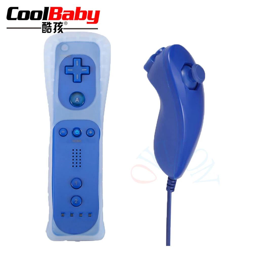 Беспроводной геймпад для Nintendo Wii с дистанционным управлением без движения + Nunchuck