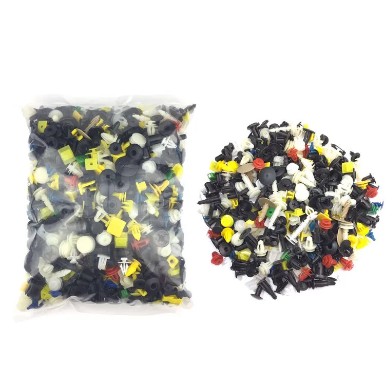 Новинка 500 шт. цветов зажимы для бампера автомобиля фиксатор с заклепками Honda Pilot