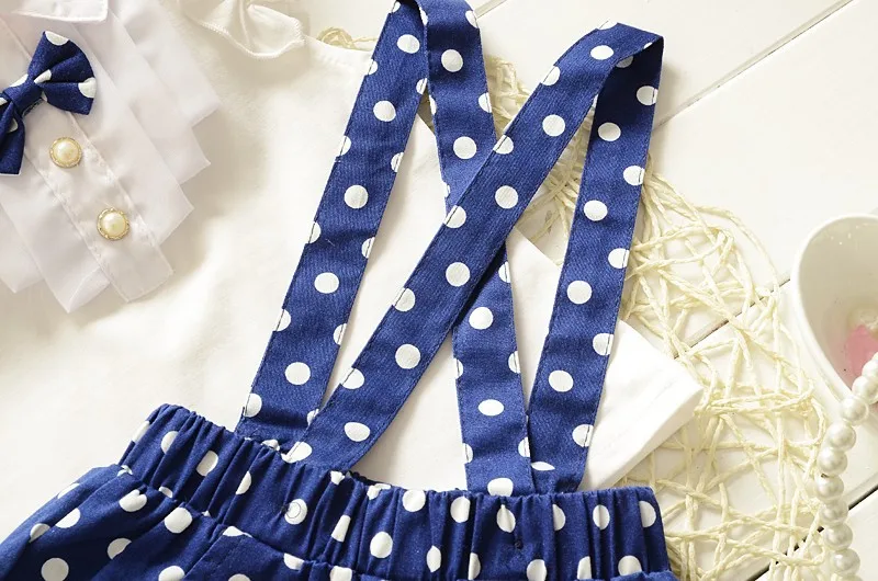 BibiCola/2018 г. Летняя одежда для маленьких девочек комплект одежды детские короткие