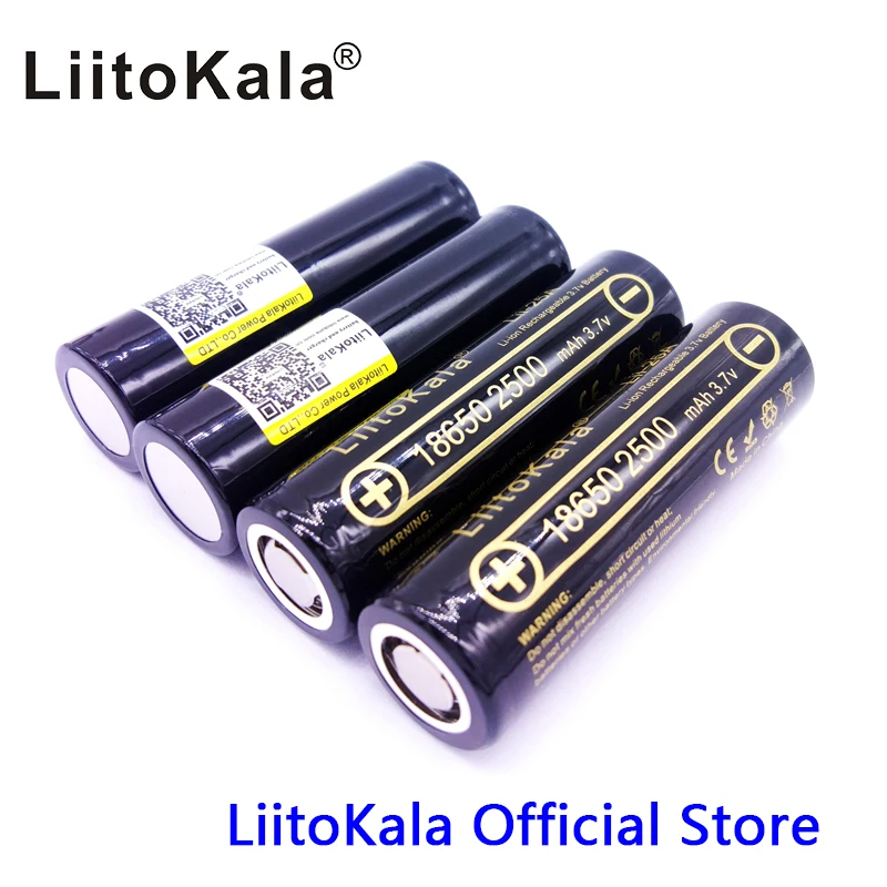 HK LiitoKala Lii 25A 3 6 В 18650 2500 мАч литий ионная батарея макс. 10А загрузка электронных