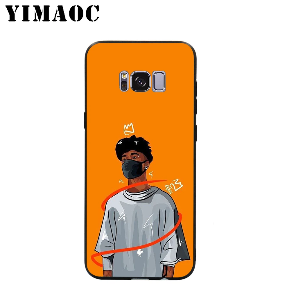 Мягкий чехол YIMAOC Scarlxrd J Bad boy для Samsung Galaxy S10 S10e S9 S8 A6 Plus S7 S6 Edge A7 A5 A3 J6 Note 9 8 |