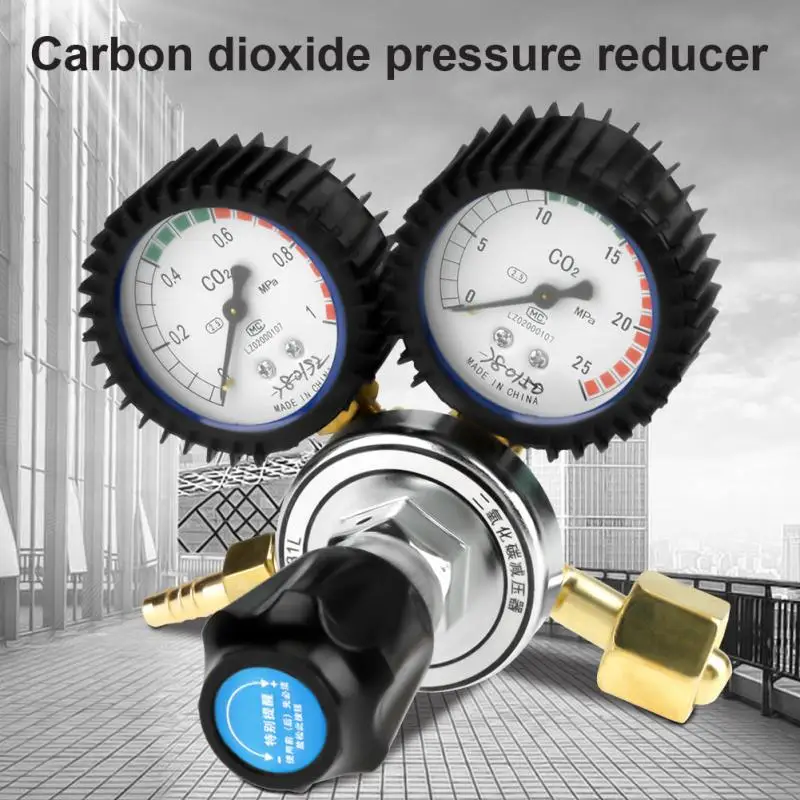 G5/8 CO2 газовый флакон регулятор углекислого газа сварка редуктор давления