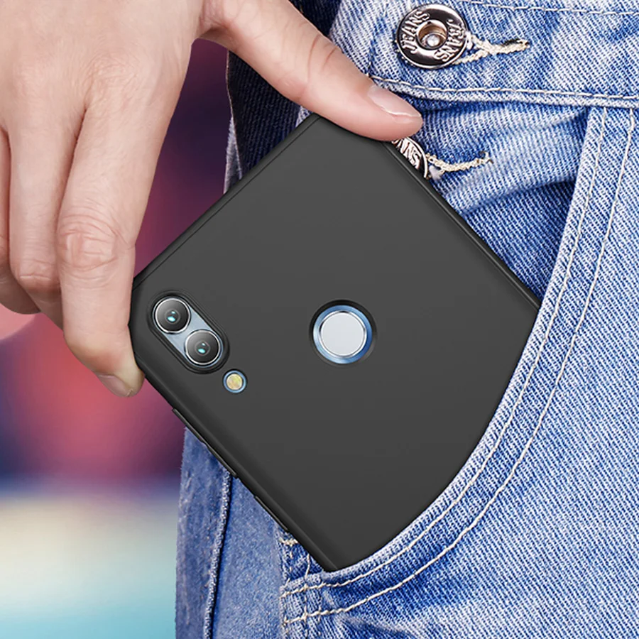 Матовый Мягкий силиконовый чехол для Huawei P Smart 2019 |